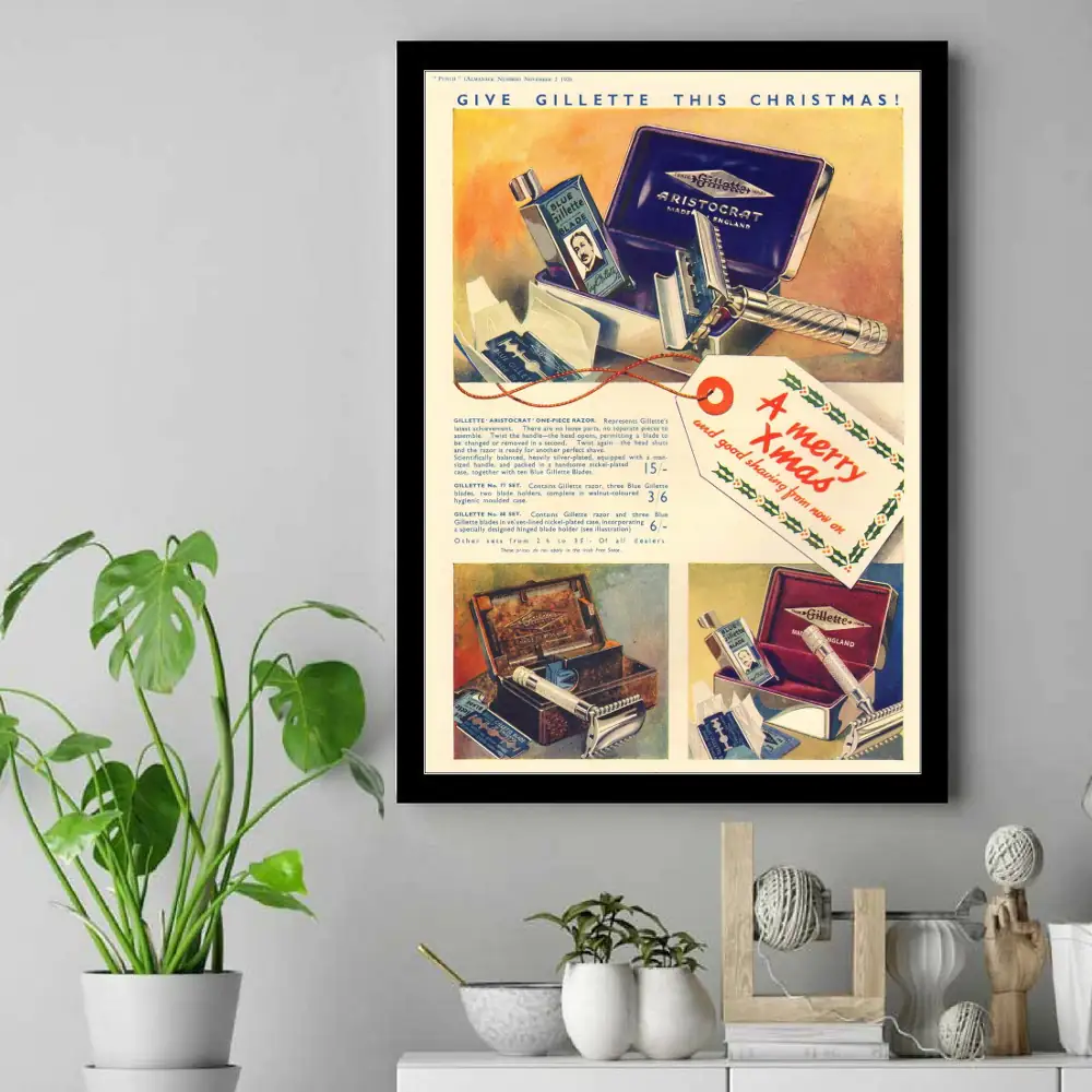 Vintage-Gillette-C-1936-Aristocrat-silver-No77-No88-England