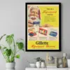 Vintage-Gillette-C-1953-No58-Rocket-HD-England-Poster