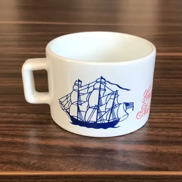 Old Spice Shaving Mug, Old Spice Ship Grand Turk Salem 1786 Shaving Mug - Image 2