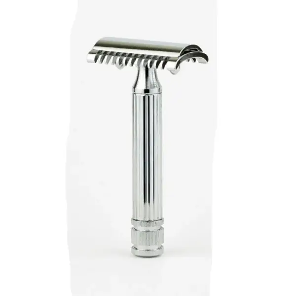 Fatıp Grande Chrome Open Comb Double Edge Classic Shaver - Image 2