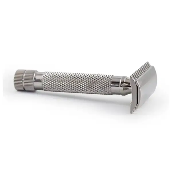 Razorock Game Changer 0.84 Open Comb Classic Shaver (Hd 316 Steel Handle)