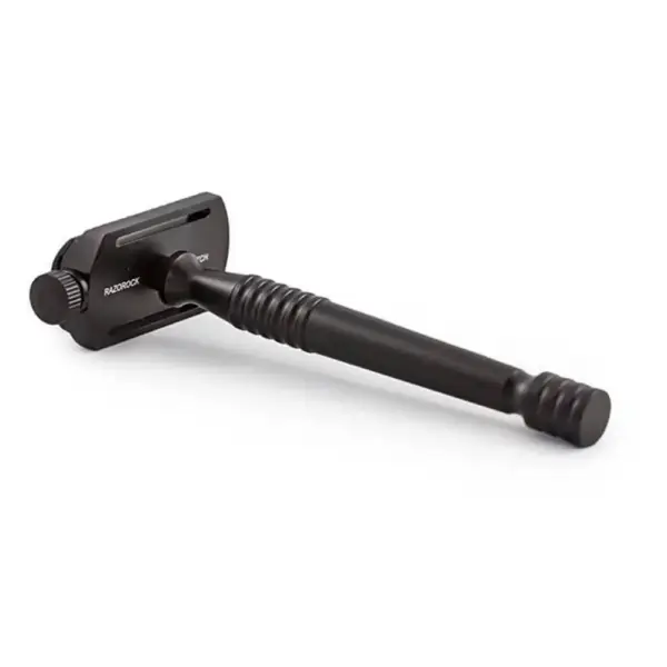 Razorock Switch Razor Functional Aluminum Classic Shaver (Black) - Image 2