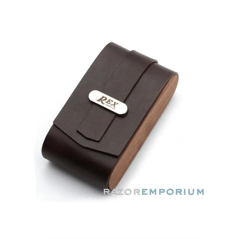 Rex Ambassador Leather Shaver Case