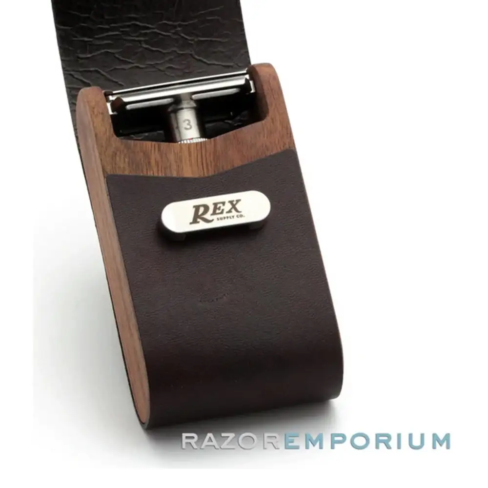 Rex Ambassador Leather Shaver Case - Image 2