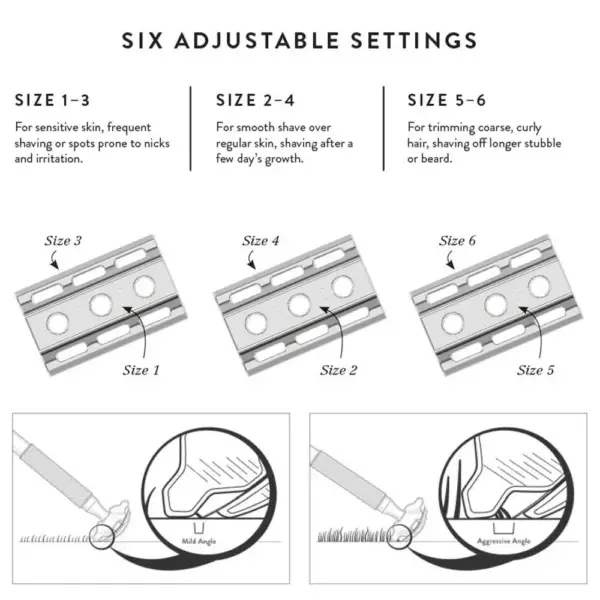 Rockwell 6C Chrome 6 Stages Classic Shaver - Image 2