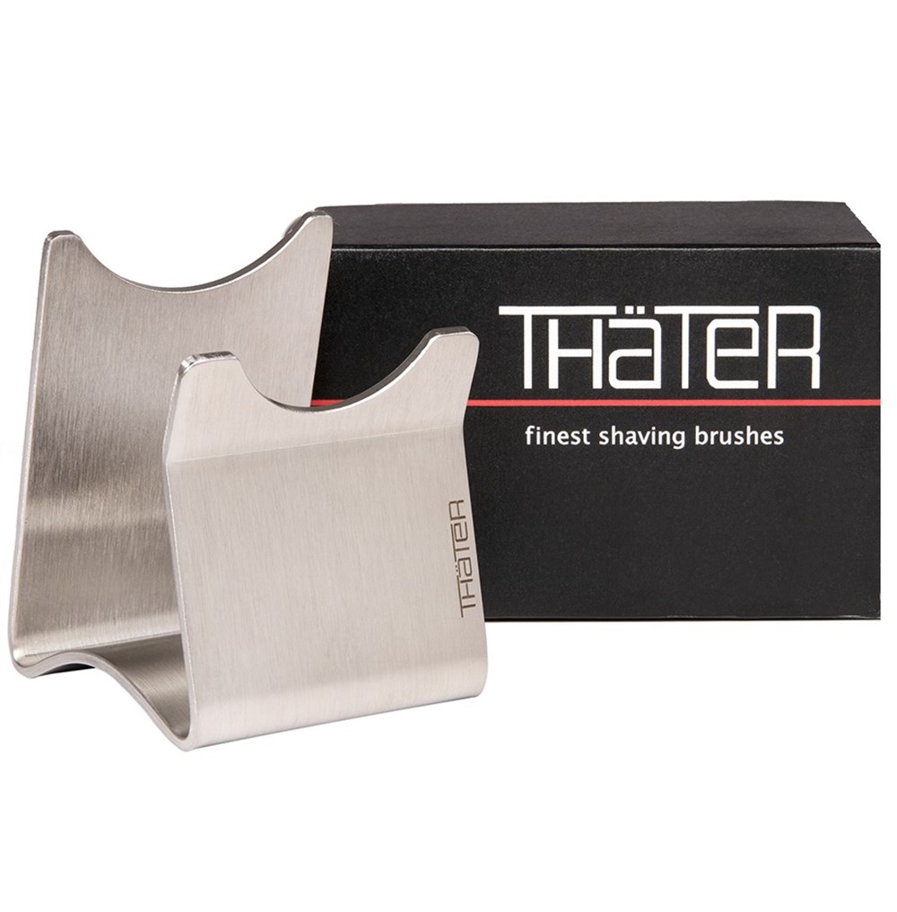 Thater Steel Shaving Brush Stand Orient Shave Traditional Shaving