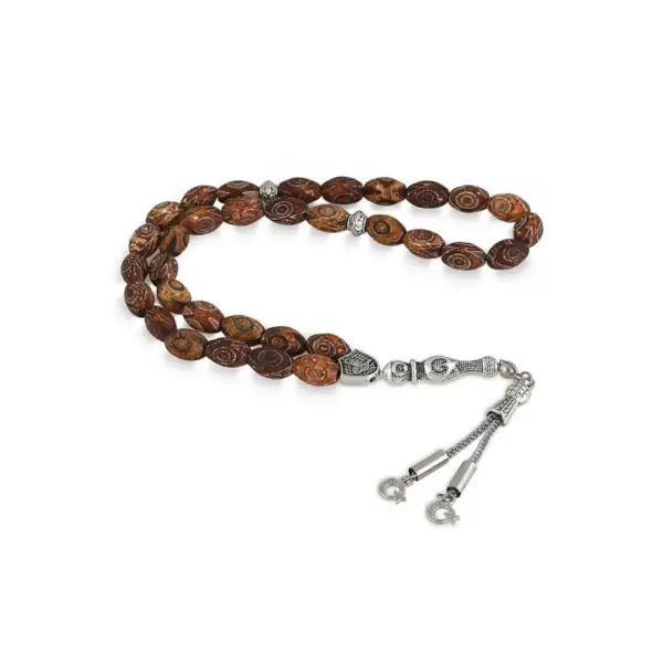 Red Tibetan Natural Stone Rosary