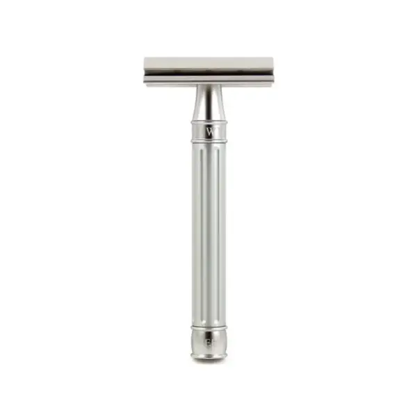 Edwin Jagger 3ONED6 Steel Classic Shaver DESSGA9BL Striped